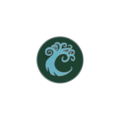 Guild Kit Pin - Simic (Green/Blue)